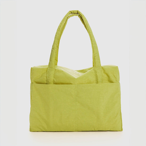 Baggu's Lemongrass Cloud Carry-on bag