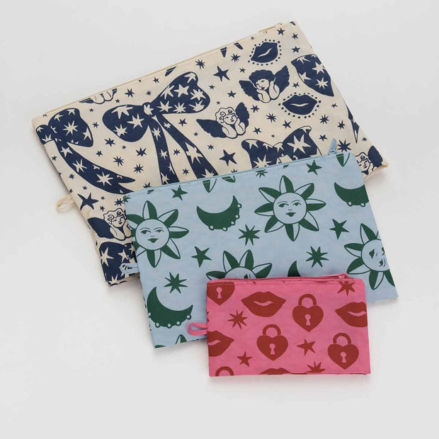 Set of Baggu Charms Go Pouch