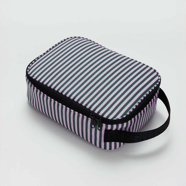 Lilac Candy Stripe | Lunch Box | Baggu