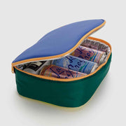 An open Baggu Meadow Mix insulated Lunch Box