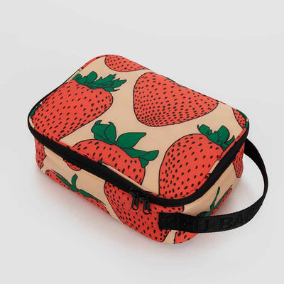 A Baggu Strawberry insulated Lunch Box