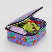 Baggu Wild strawberries lunch box open will lunch contents inside