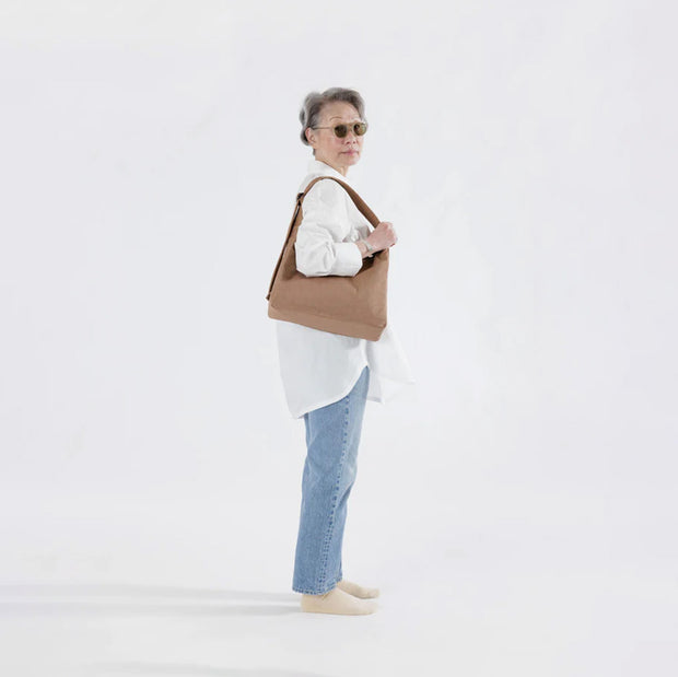 Cocoa | Nylon Shoulder Bag | Baggu