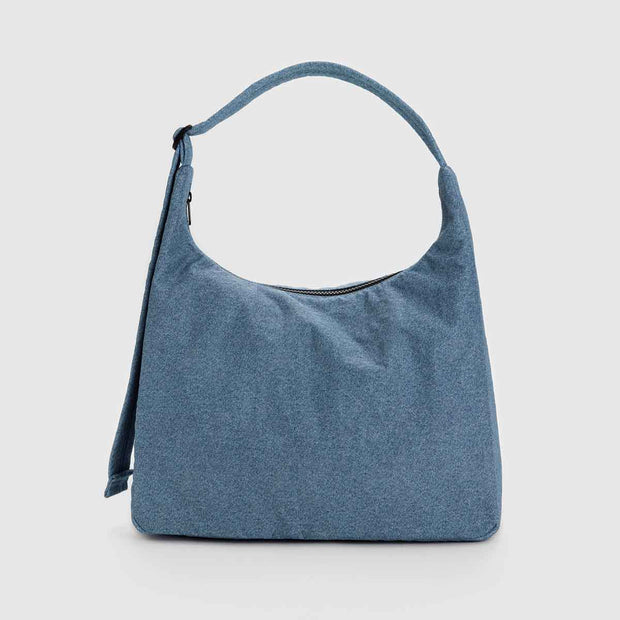 A nylon Shoulder Bag from Baggu in Digital Denim