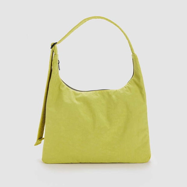 A nylon Shoulder Bag from Baggu in Lemongrass