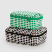 Gingham | Packing Cube Set | Baggu