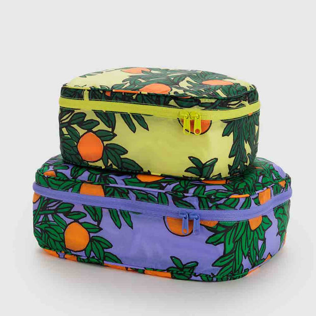 Orange Trees | Packing Cube Set | Baggu