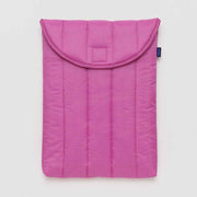 Extra Pink | 13/14" Puffy Laptop Sleeve | Baggu