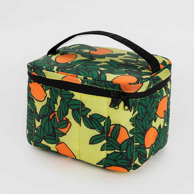 An Orange Tree Yellow Puffy Lunch Bag