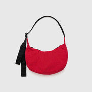One small Crescent Bag from Baggu in Candy Apple