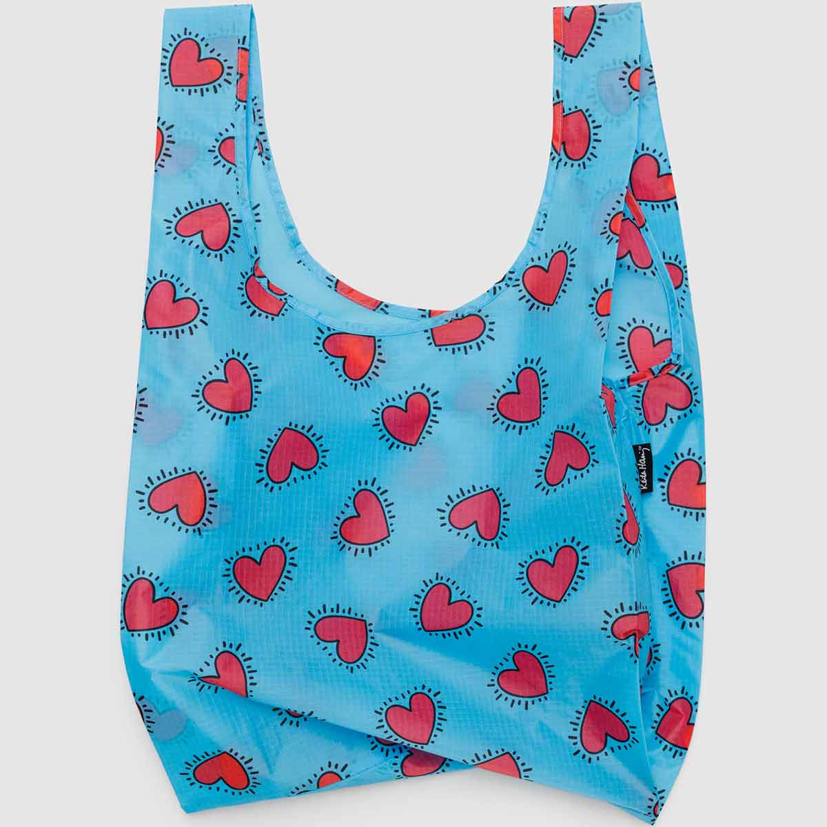 BAGGU | Keith Haring Standard BAGGU Set of 3 | Shopping Tote Bag