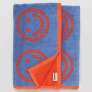 Baggu, Warm Red Happy , Bath Towel