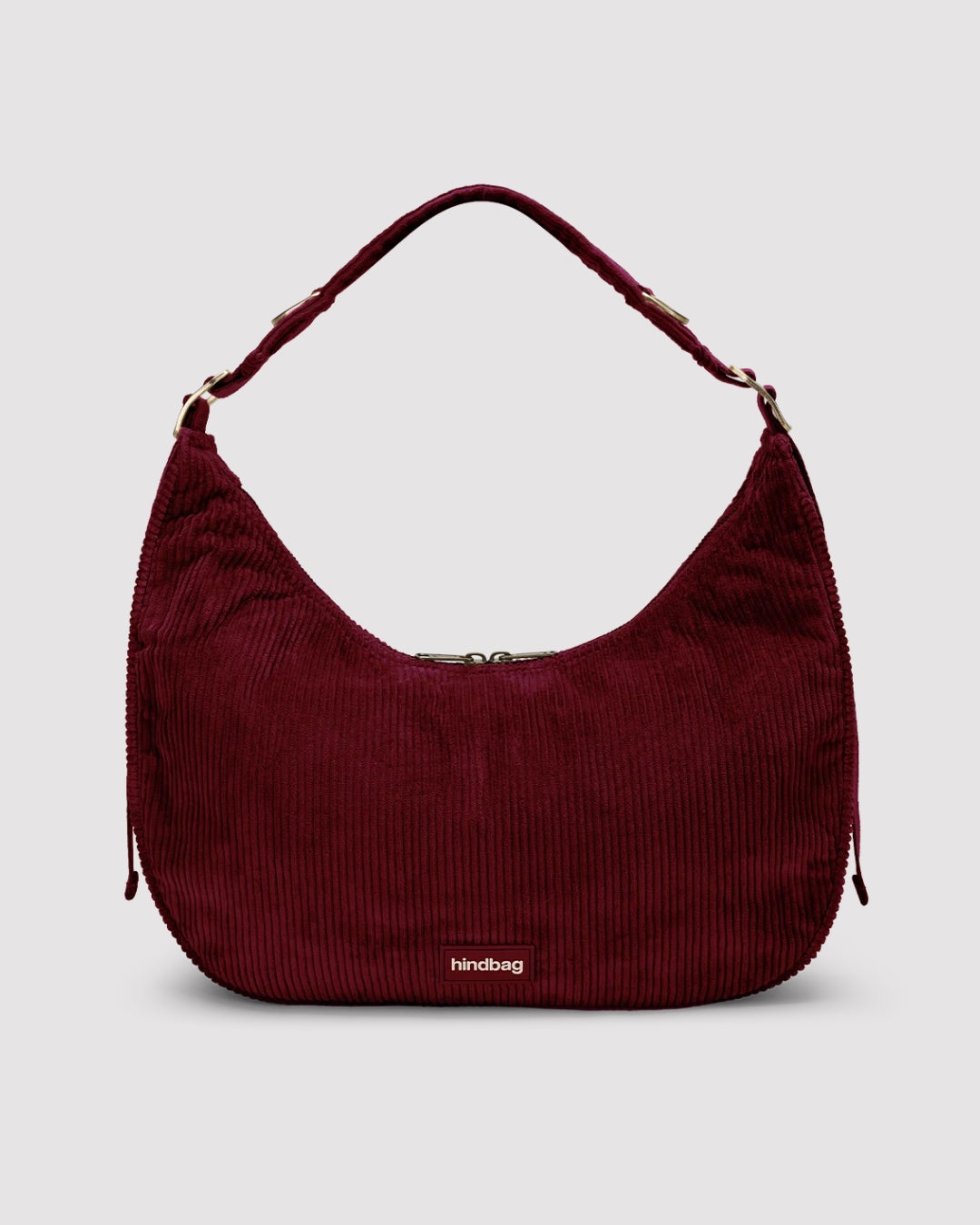 Burgundy Corduroy Bianca Hobo Bag hindbag