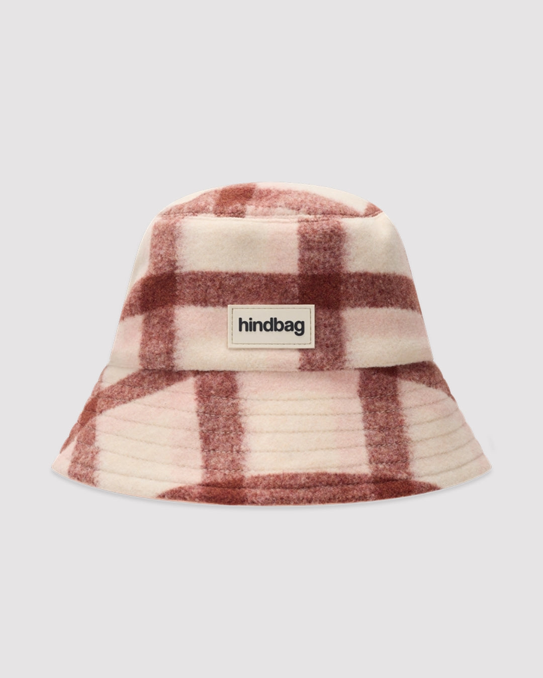 Pink Tartan Bob Bucket Hat hindbag