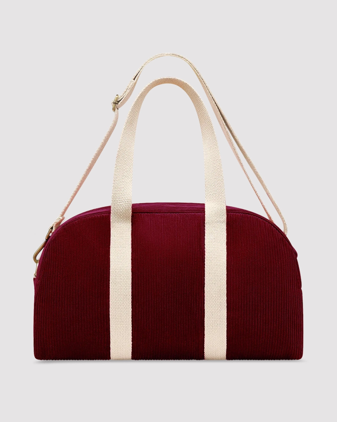 Burgundy Corduroy Charlie Weekender Bag hindbag