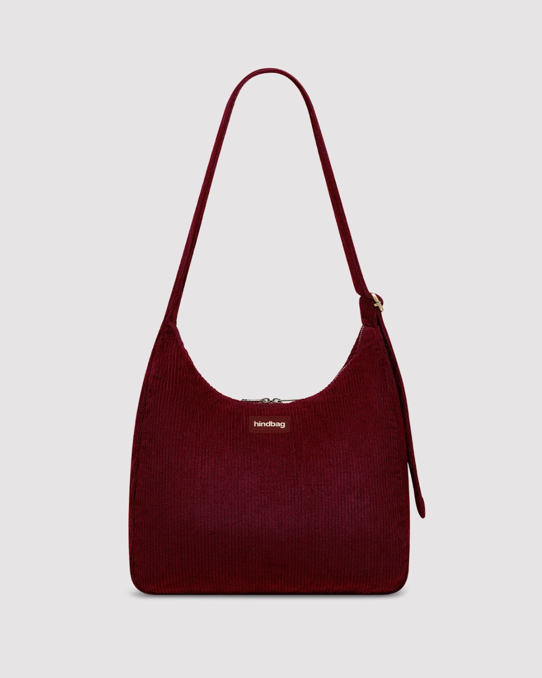 Burgundy Corduroy Claire Hobo Bag hindbag