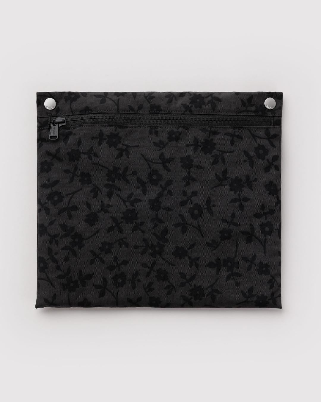 Charcoal Ditsy Floral Cloud Carry-On