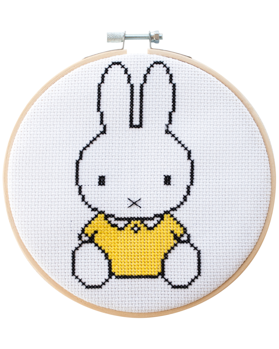 Cotton Clara yellow Miffy cross-stitch Kit.