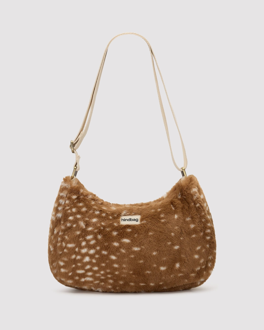 Fawn Faux Fur Rosa Shoulder Bag by hindbag