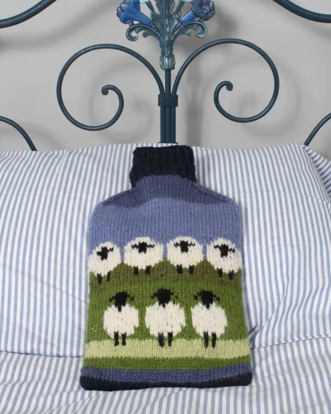 Flock of Sheep Hot Water Bottle Cover Pachamama