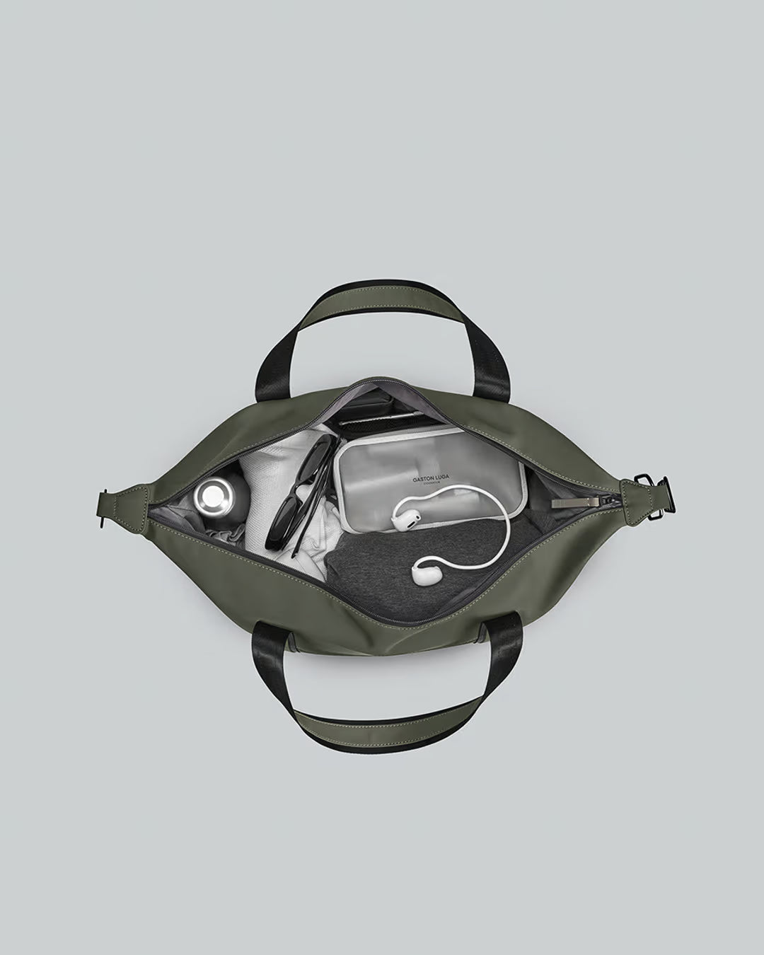 Olive Small Däsh Weekender 2.0 Waterproof Bag Gaston Luga