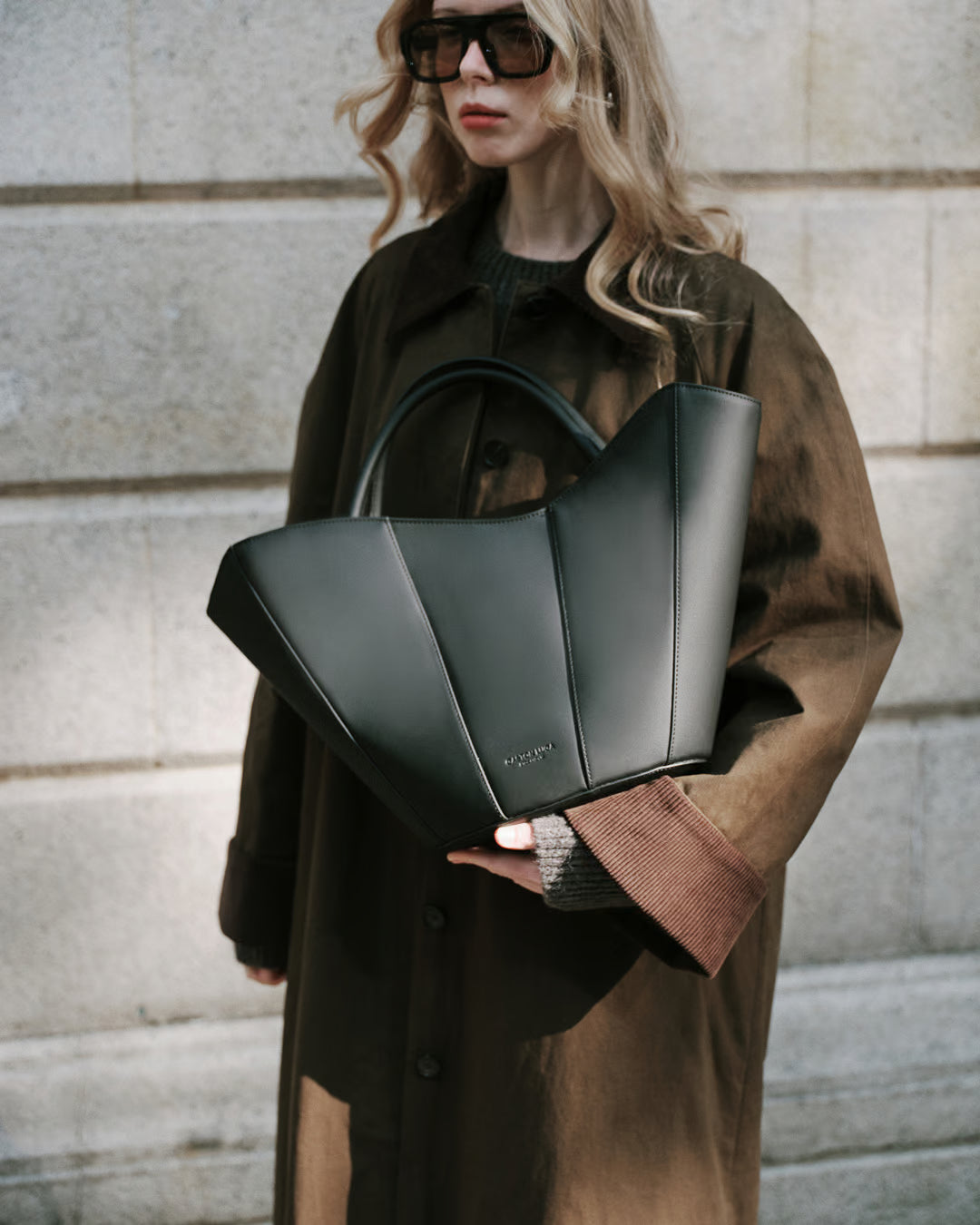 Black Josefine Waterproof Tote Bag Gaston Luga