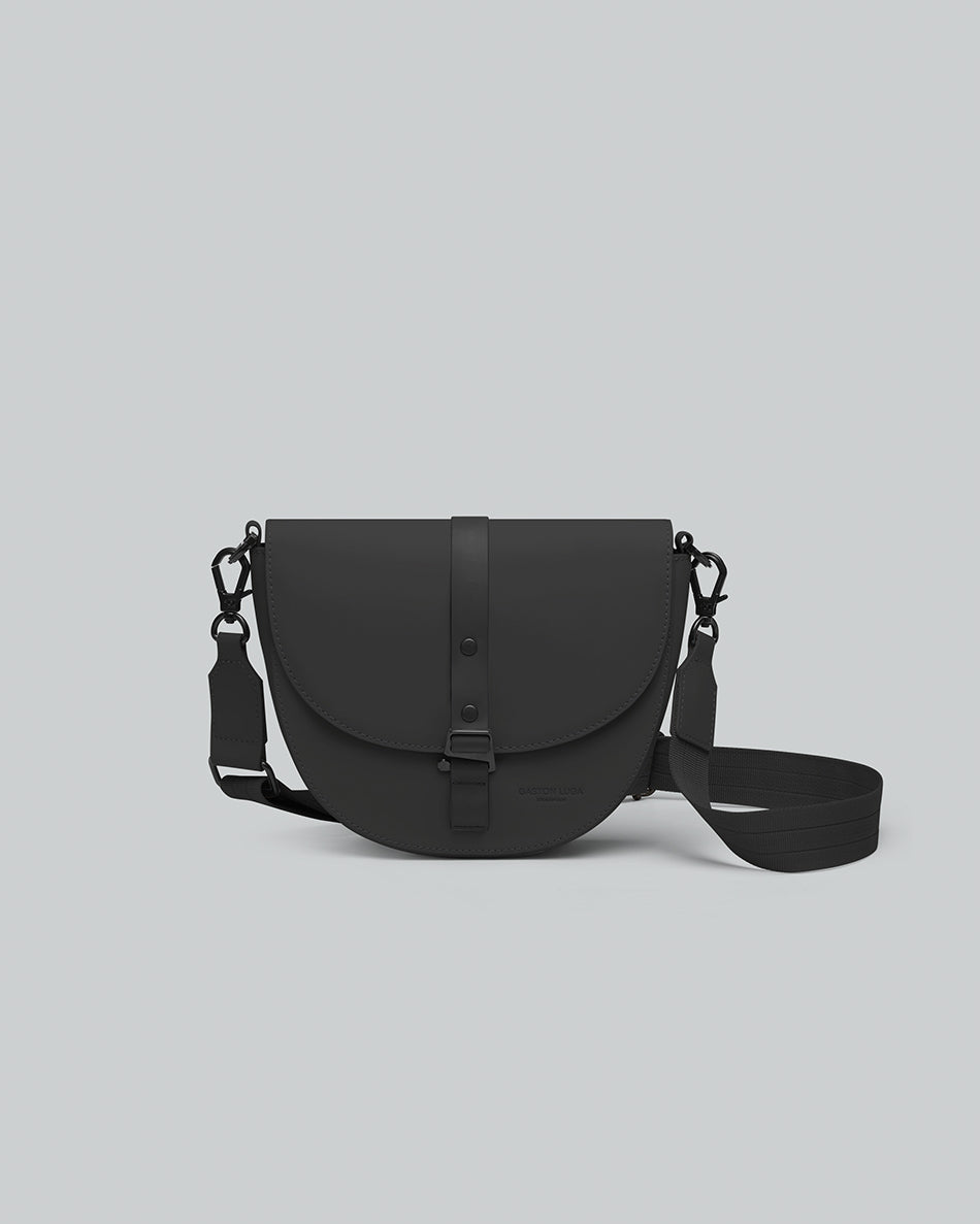 Black Spläsh Moon Crossbody Bag Gaston Luga