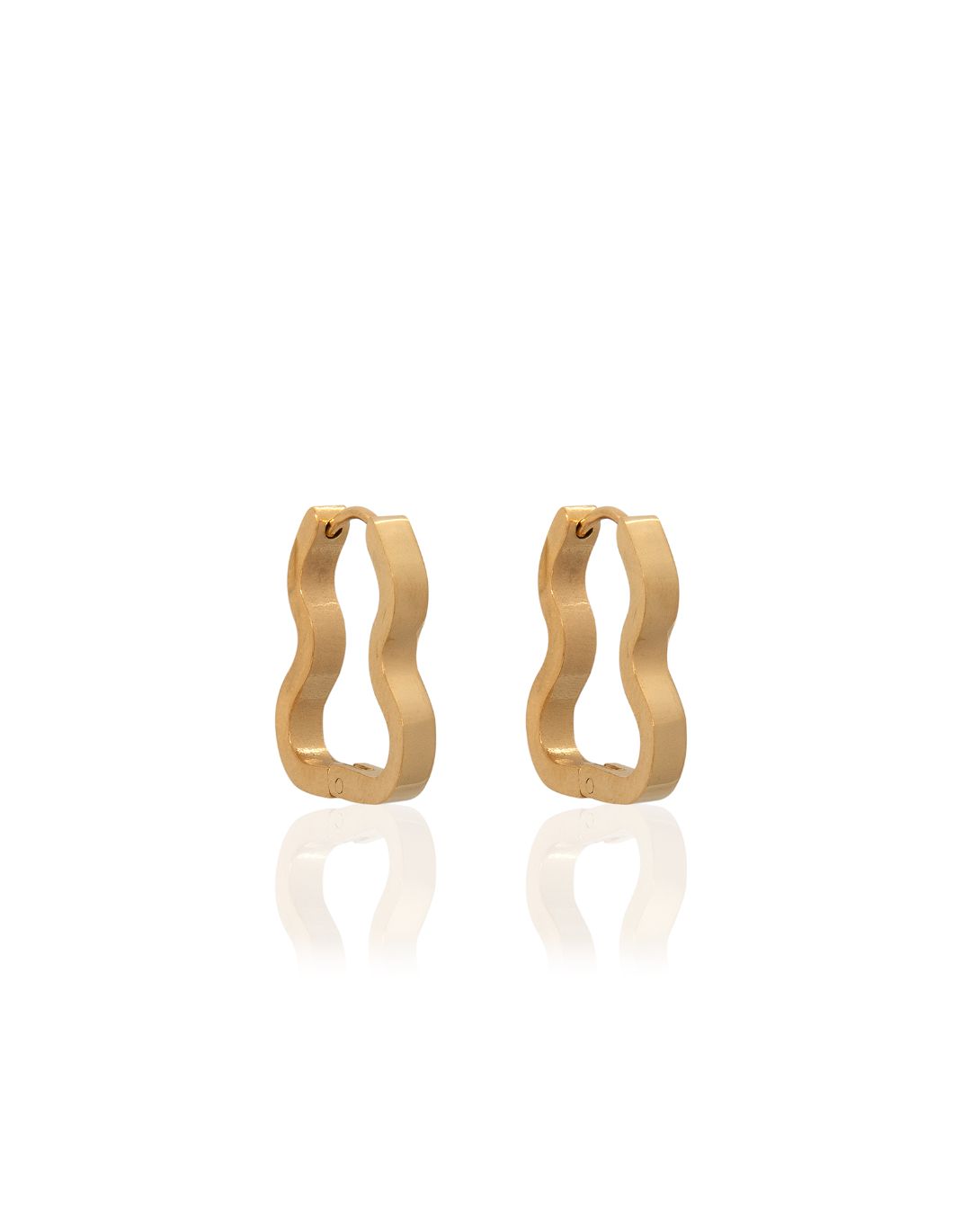 Gold Arya Hoops