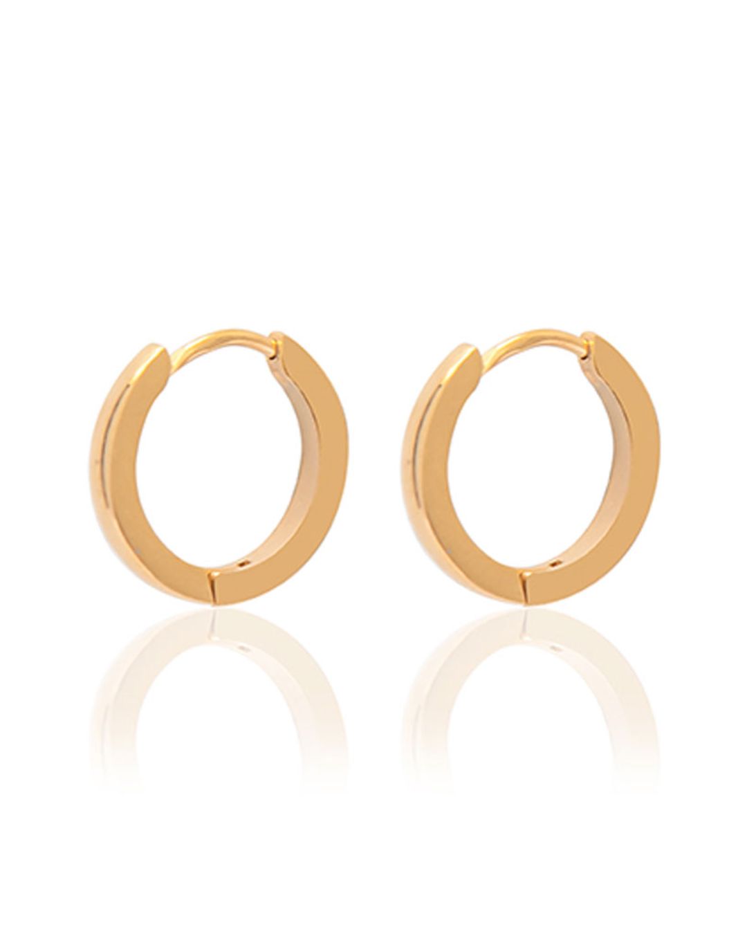 Gold Nala Hoops