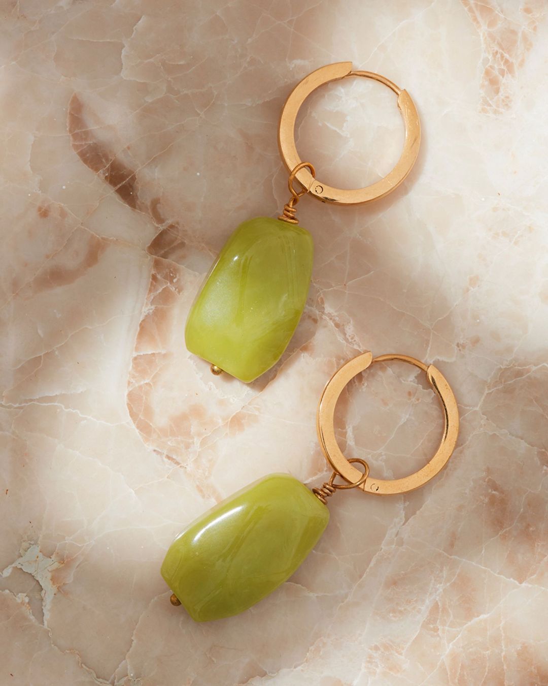Gold Oren Hoops