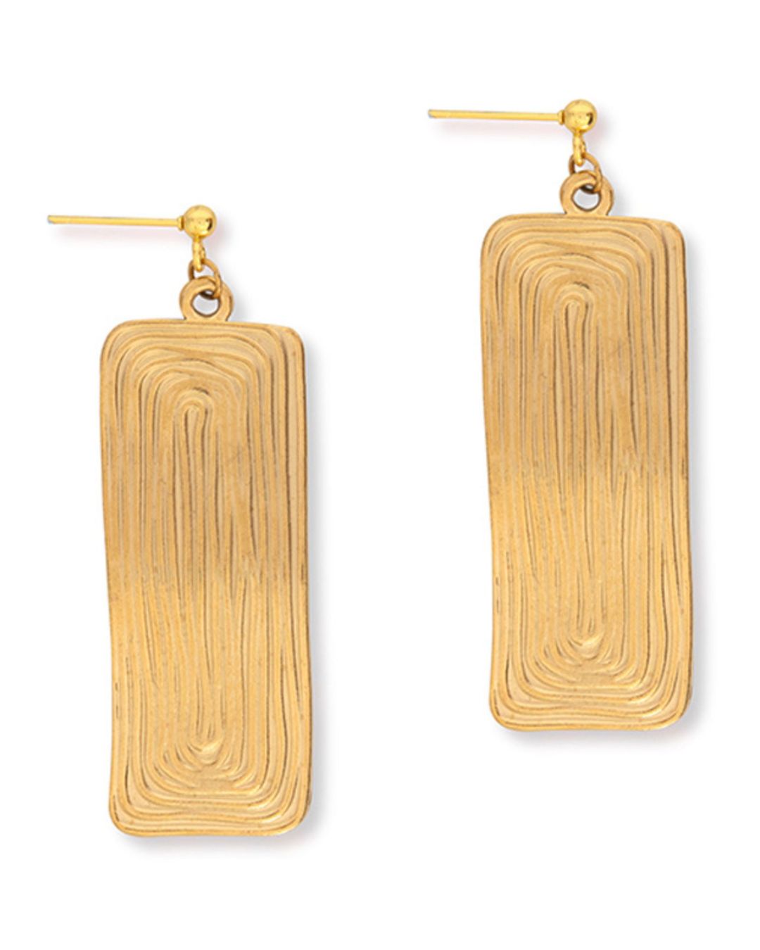 Gold Palma Earrings