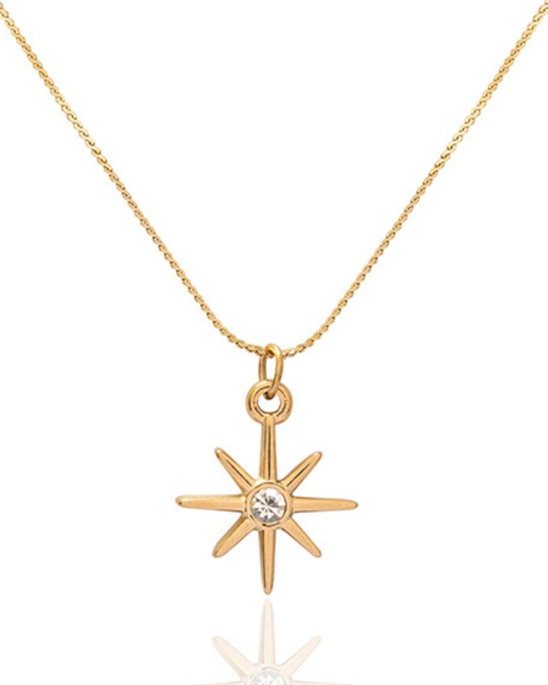 Gold Star Necklace