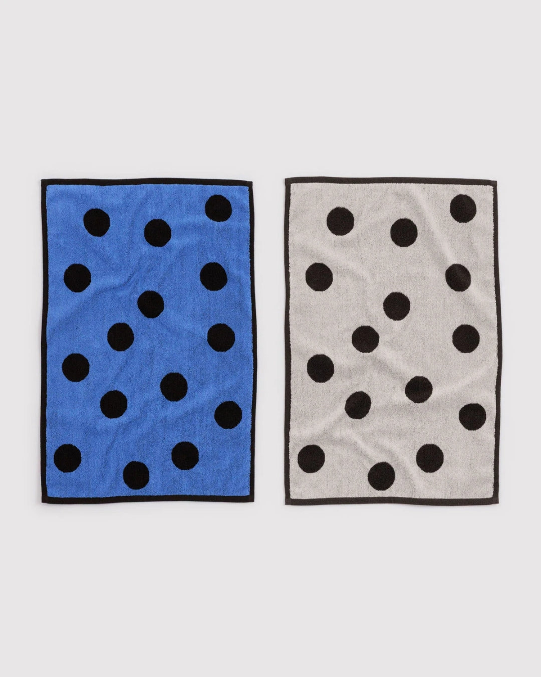 Polka Dot Mix Hand Towel Set of 2