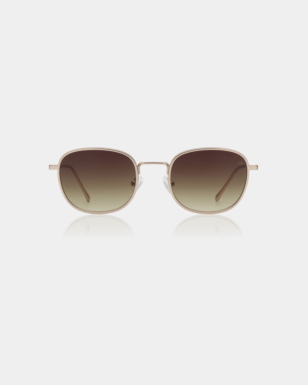 Matte Gold Hello Sunglasses