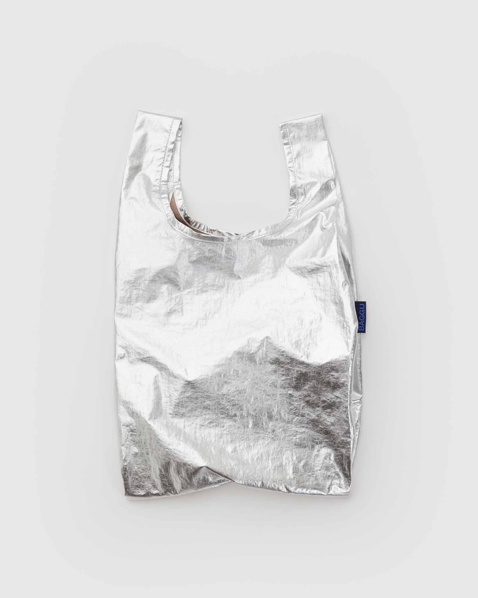 Chrome Metallic Baby Baggu BAGGU