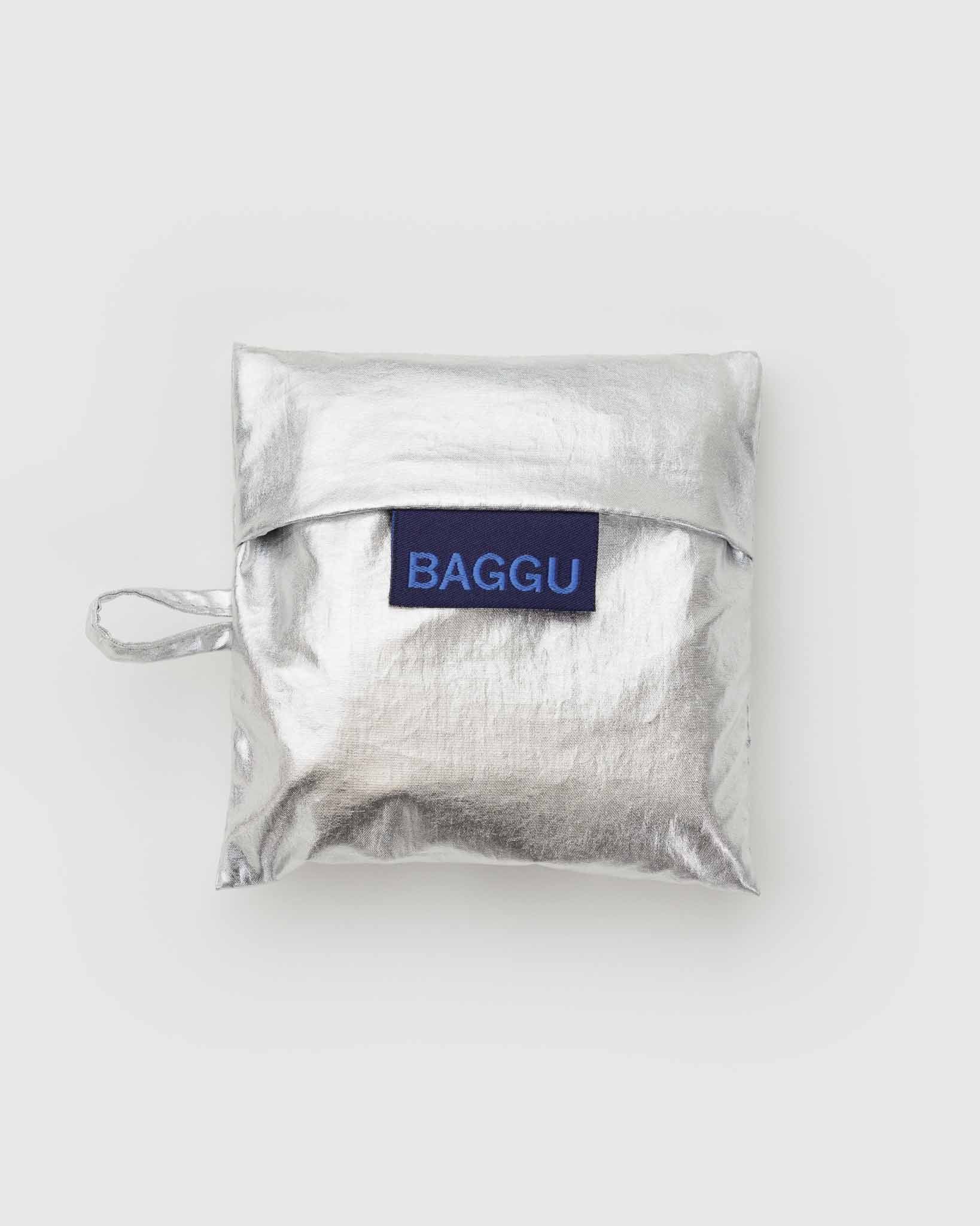 Chrome Metallic Baby Baggu BAGGU