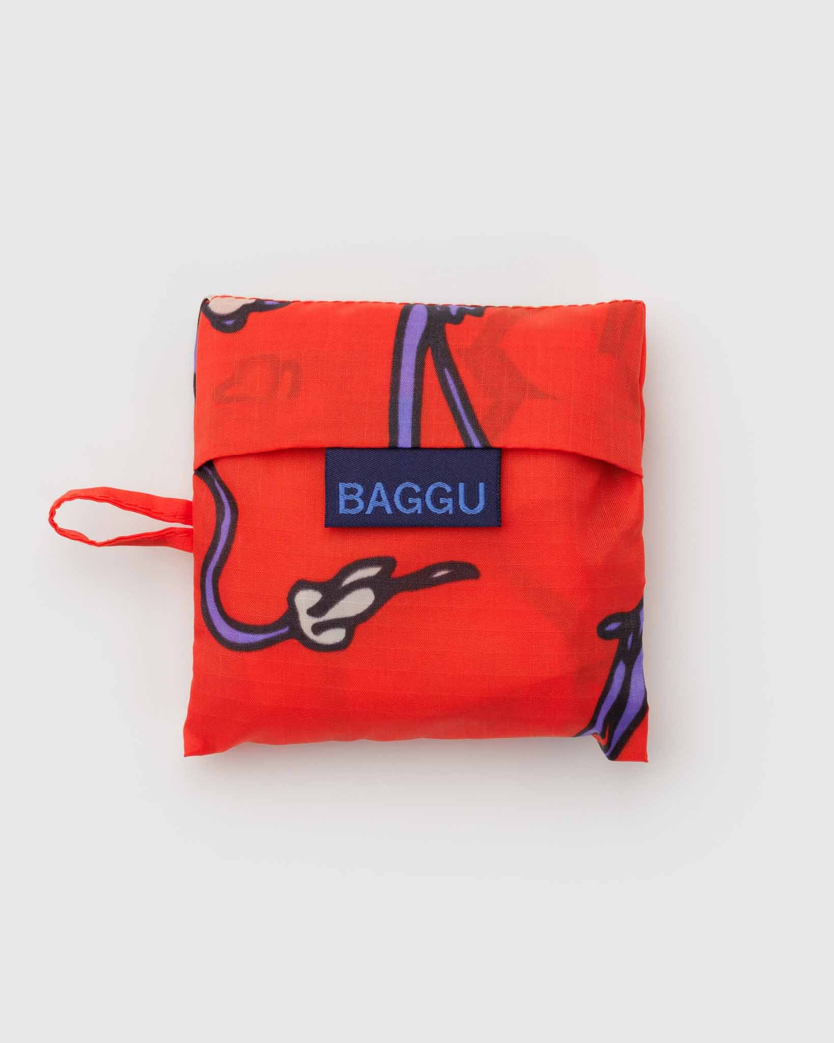 Red Snapdragon Baby Baggu BAGGU | BAGGU | Shopping Tote Bag