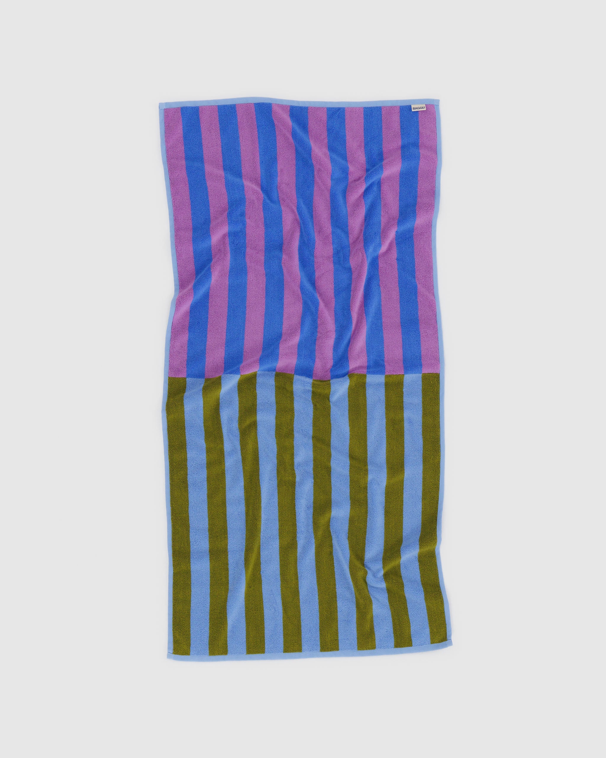BAGGU Cabana Stripe Bath Towel