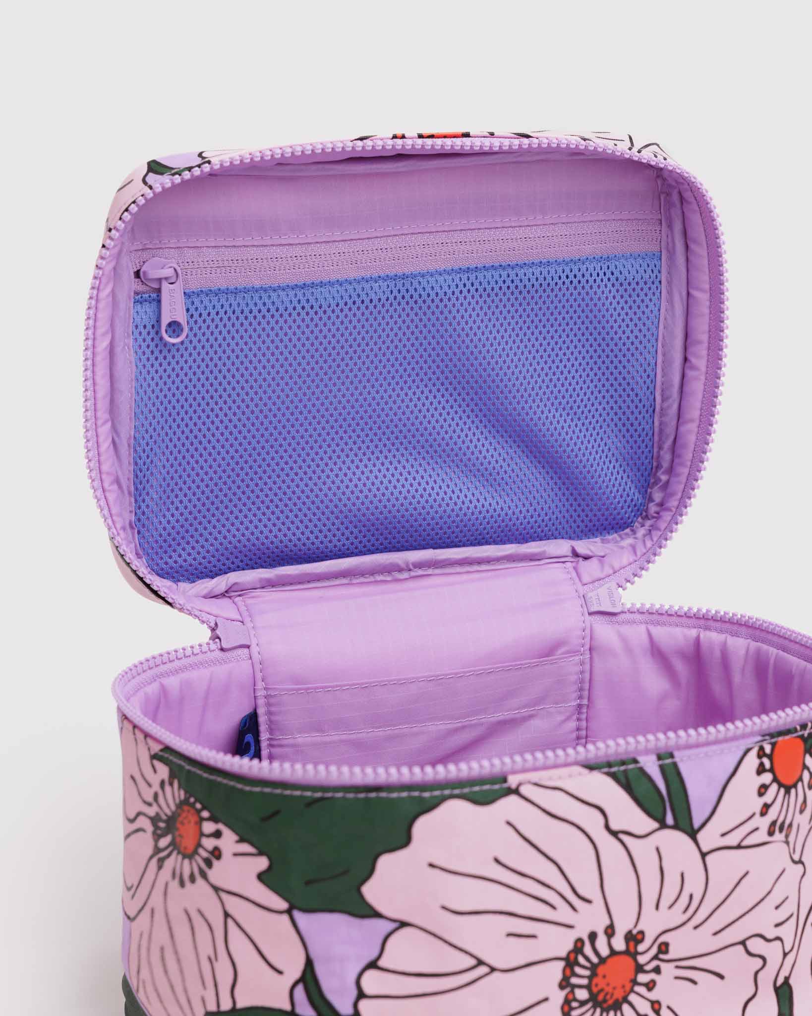 Pink Poppy Large Cosmetic Case BAGGU
