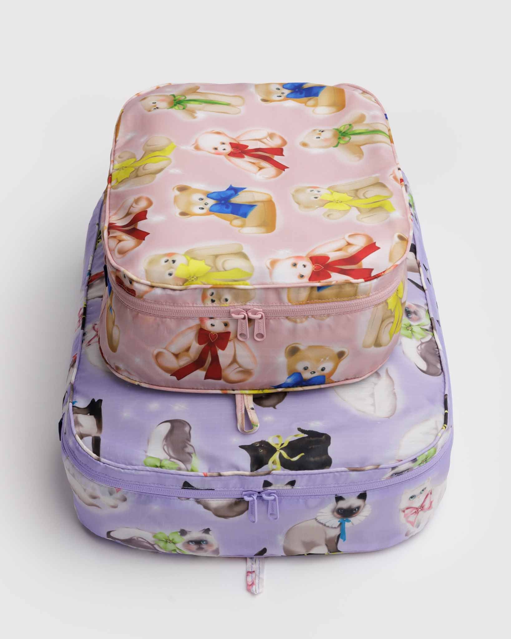 Fancy Animals Large Packing Cube Set BAGGU