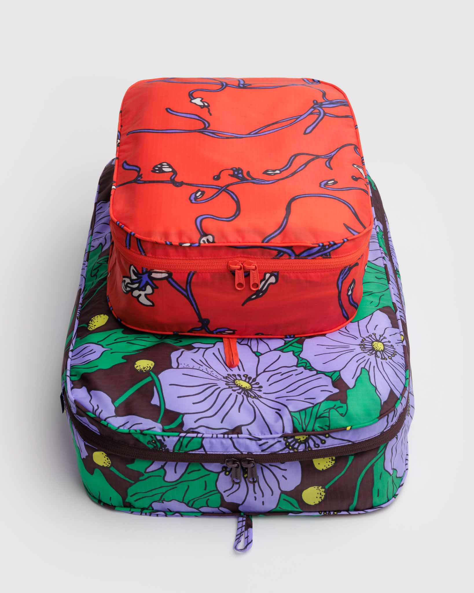 Poppy Mix Large Packing Cube Set BAGGU
