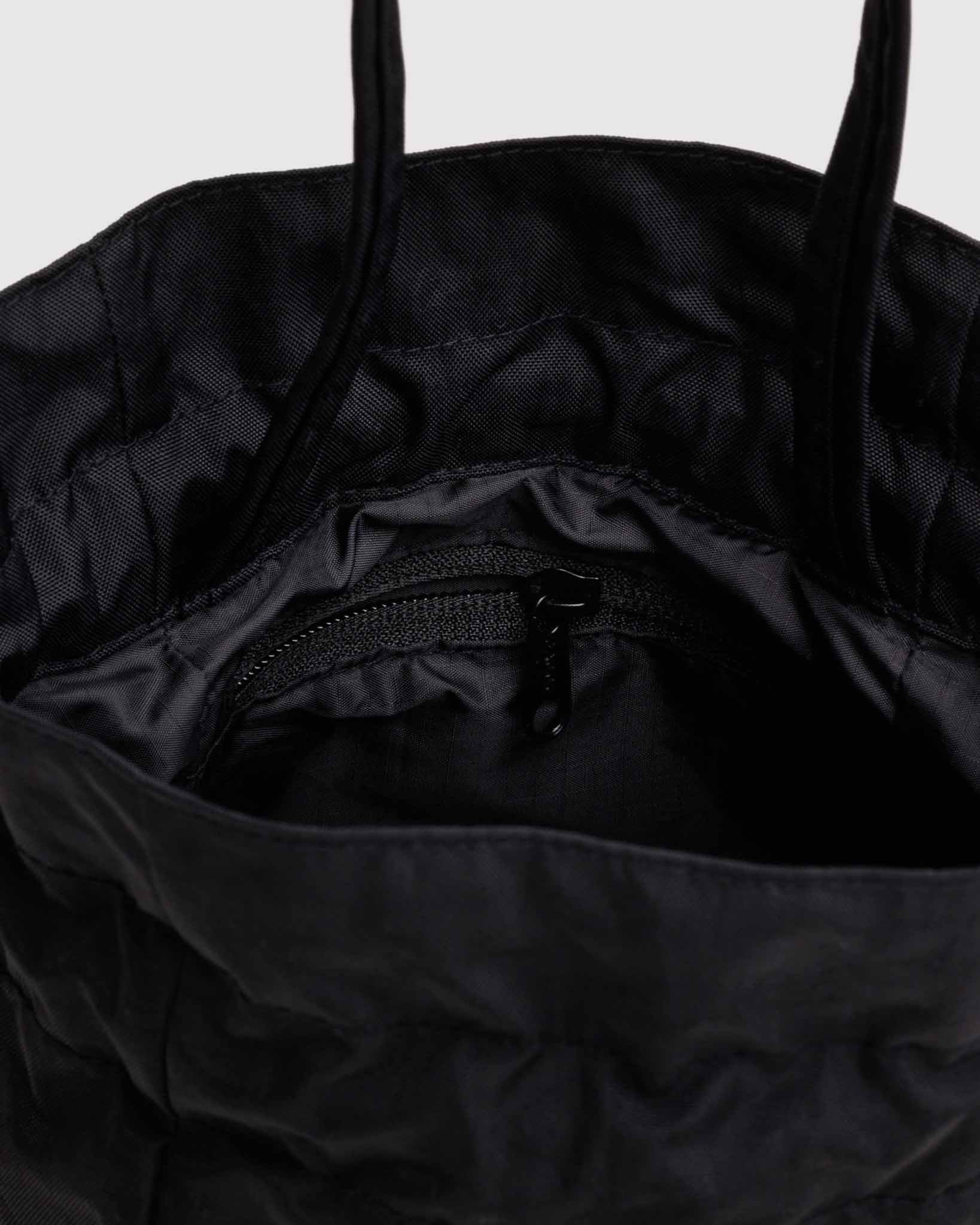 Black Nylon Drawstring Bag BAGGU