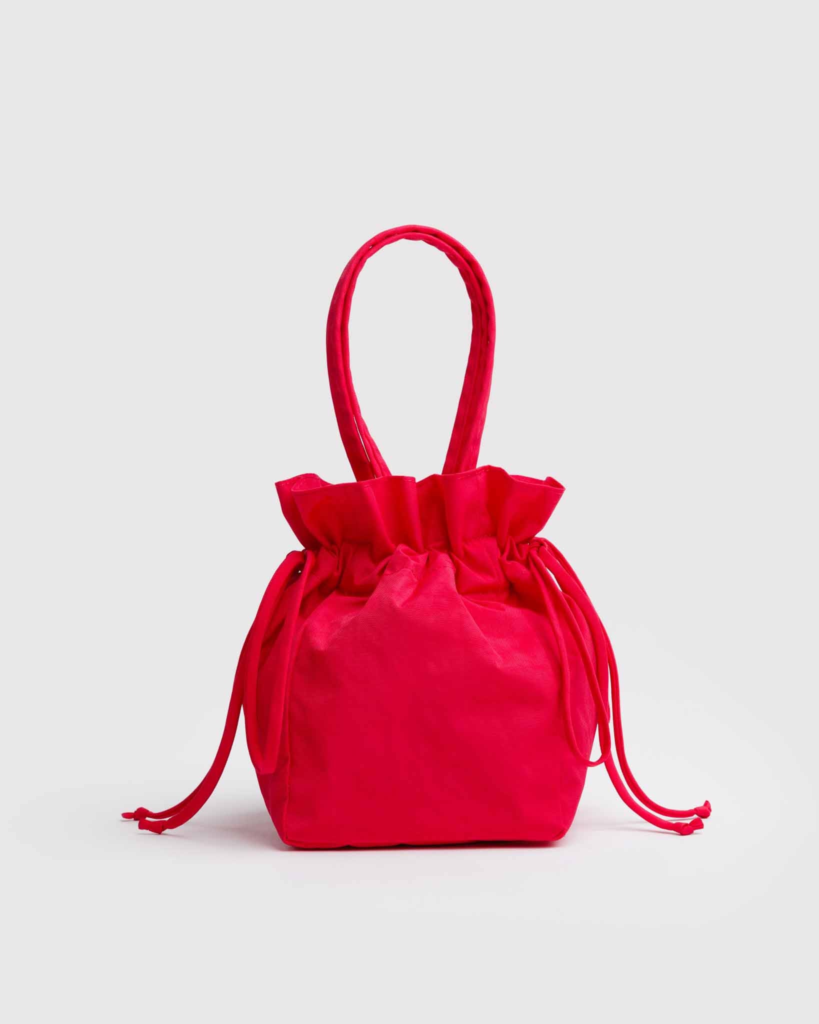 Candy Apple Nylon Drawstring Bag BAGGU