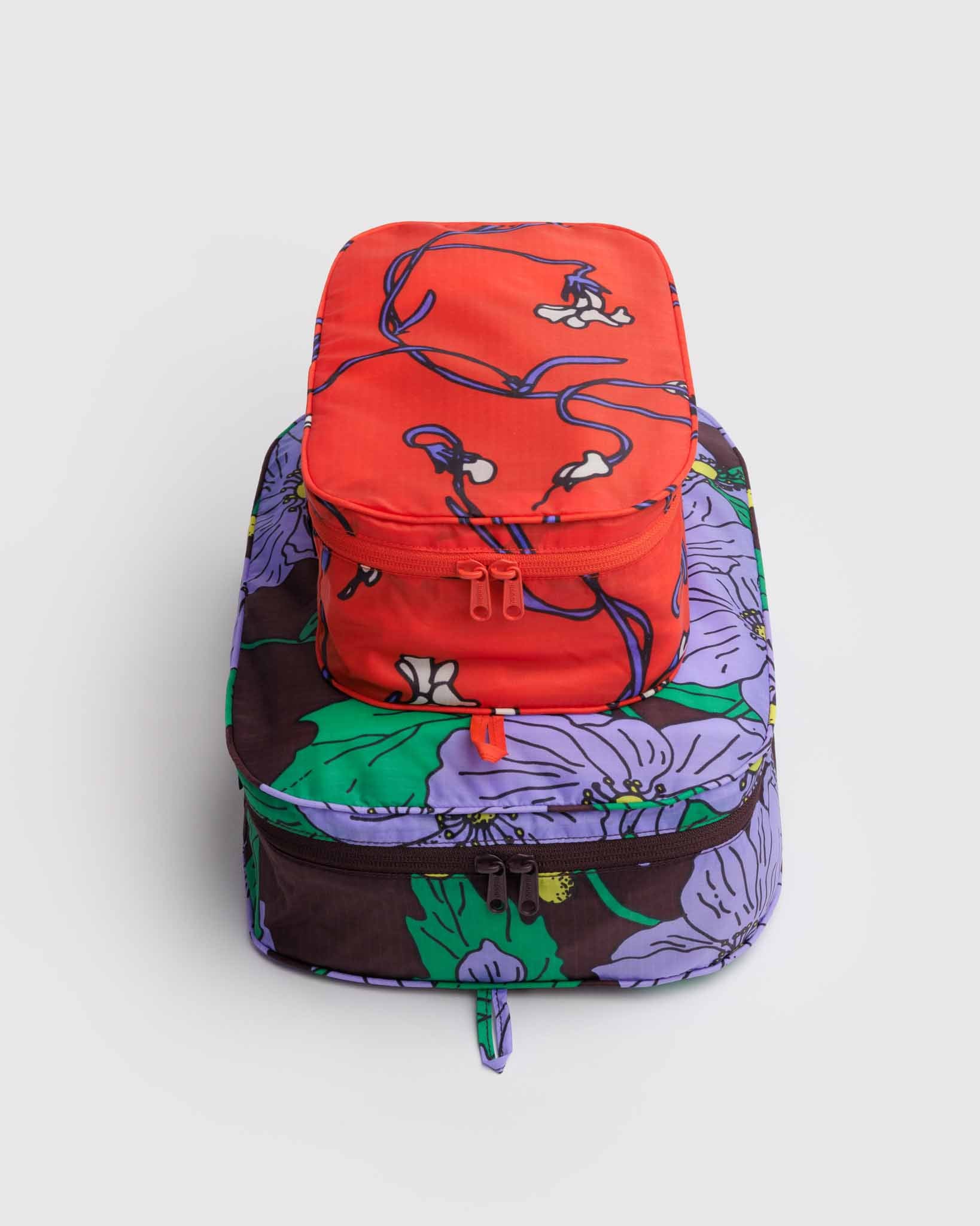 Poppy Mix Packing Cube Set BAGGU | BAGGU | Packing + Organisation