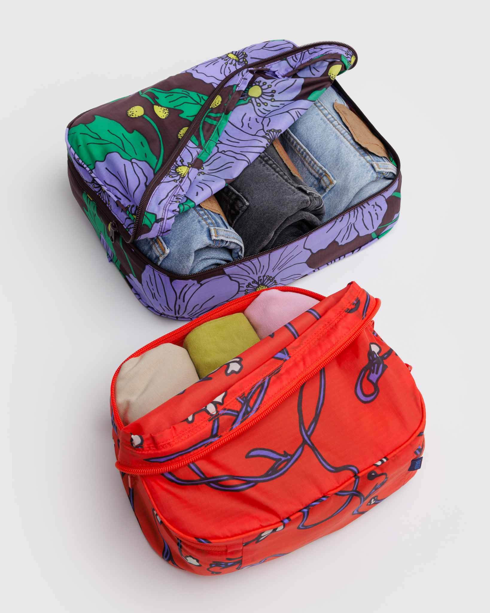 Poppy Mix Packing Cube Set BAGGU