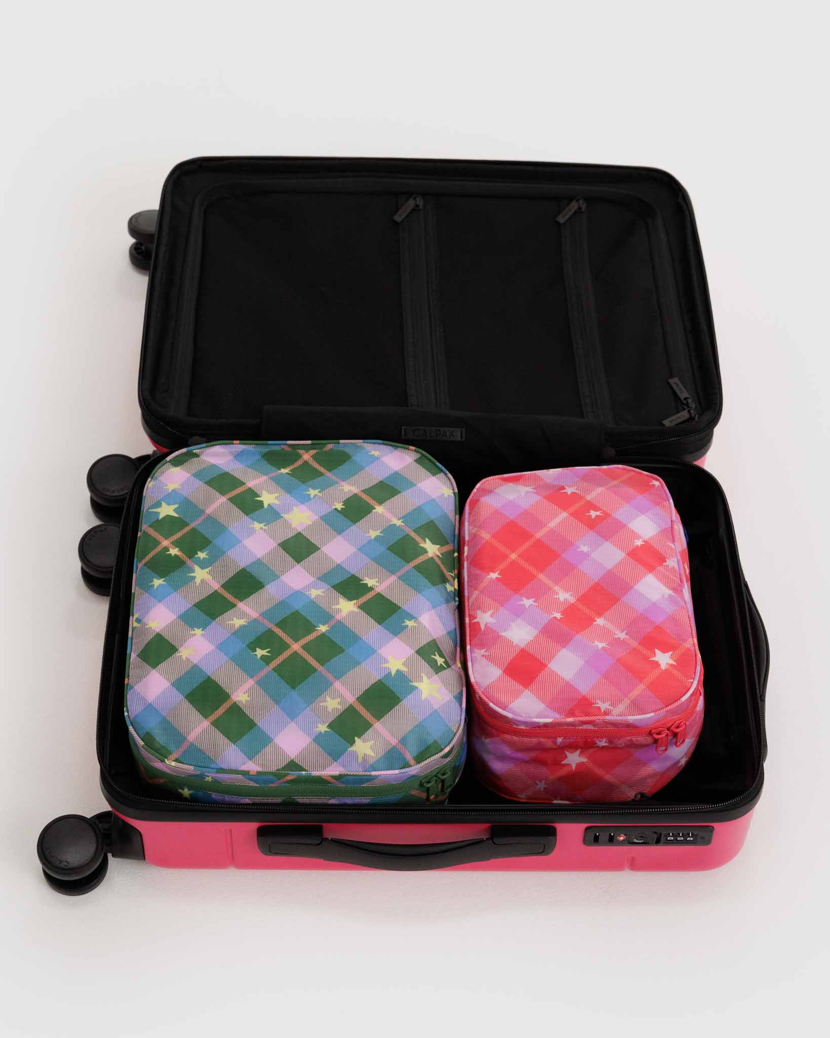 Star Plaid Packing Cube Set BAGGU | BAGGU | Packing + Organisation