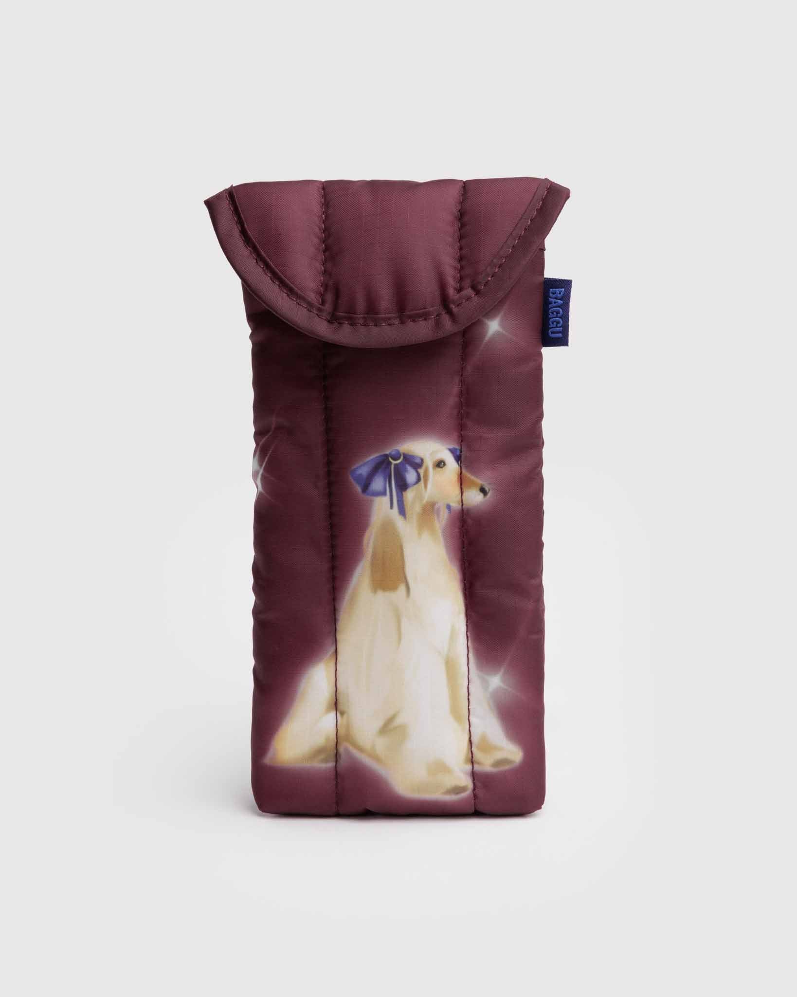 Fancy Dogs Puffy Glasses Sleeve BAGGU | BAGGU | Glasses Sleeves & Cases