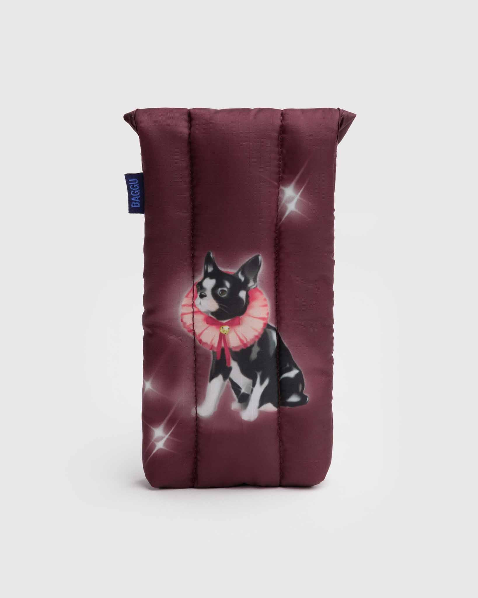 Fancy Dogs Puffy Glasses Sleeve BAGGU | BAGGU | Glasses Sleeves & Cases
