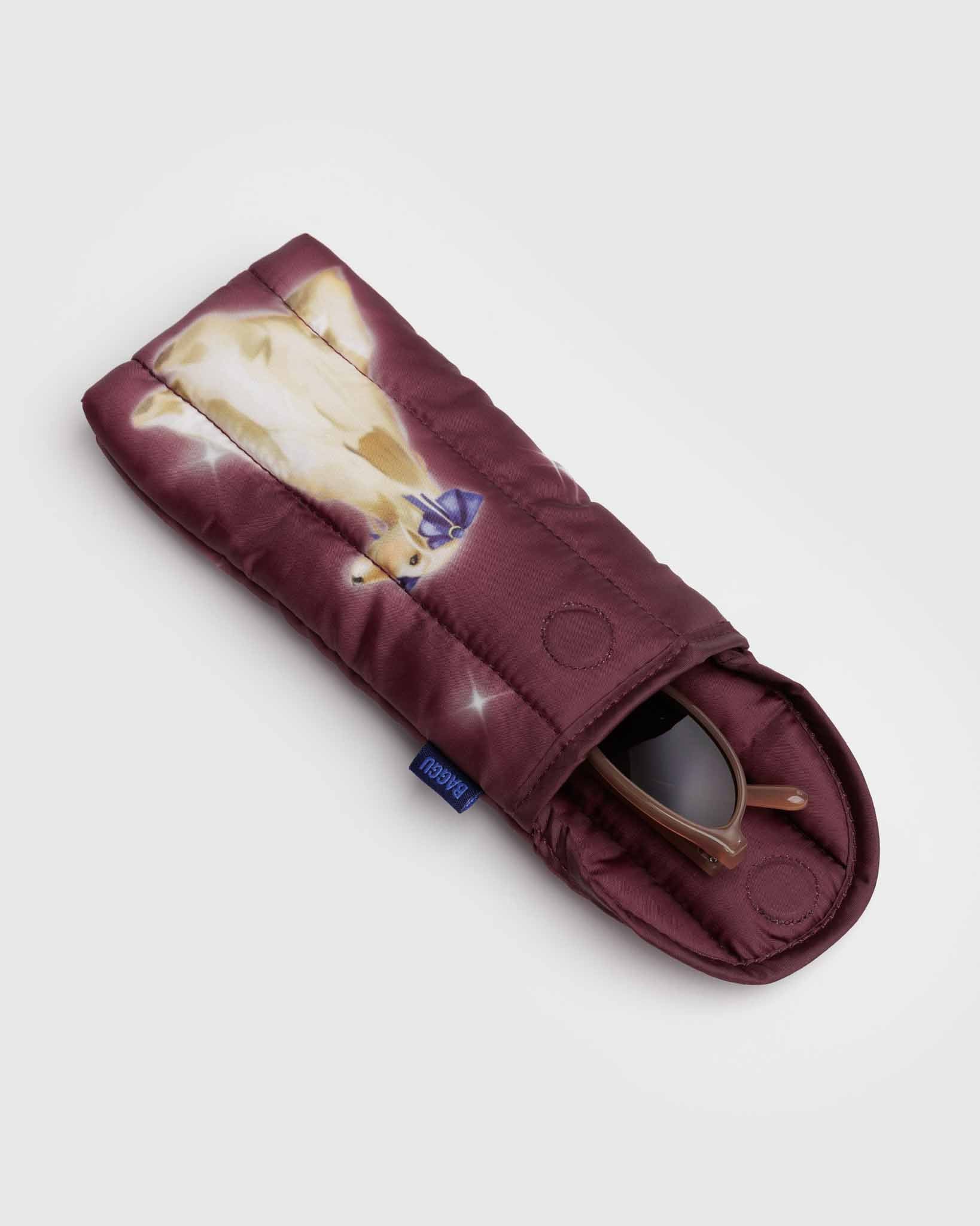 Fancy Dogs Puffy Glasses Sleeve BAGGU | BAGGU | Glasses Sleeves & Cases
