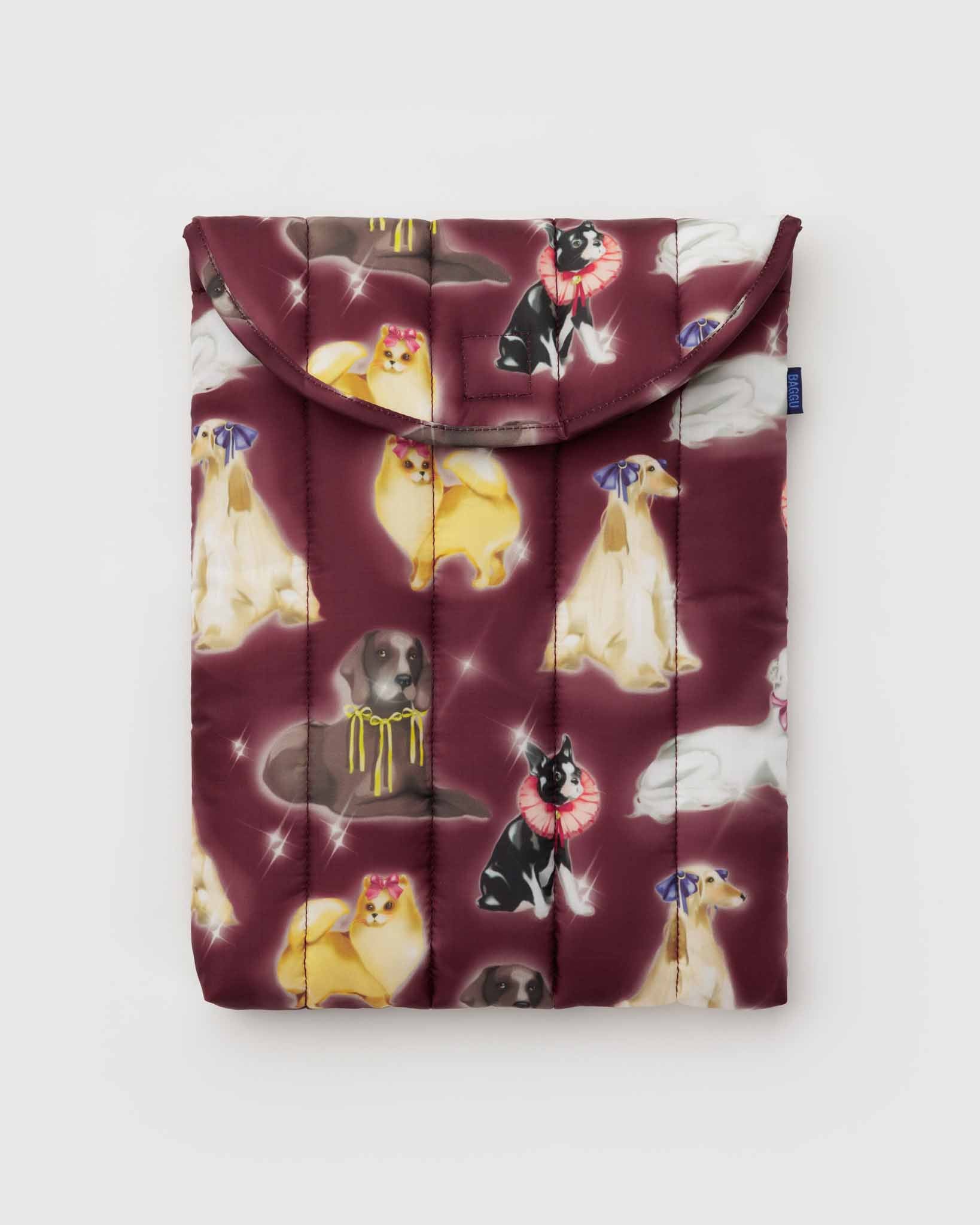 Fancy Dogs Puffy Laptop Sleeve 13"/14" BAGGU